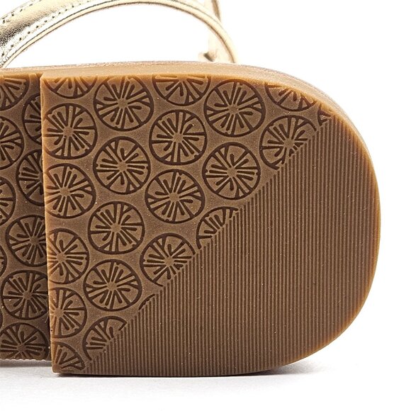 Lilly Pulitzer Katie Embellished Sandals Gold/Resort White - Picture 8 of 9